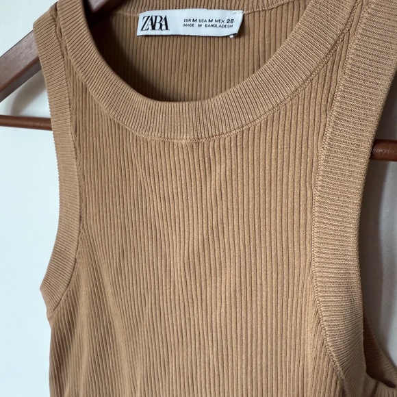 Zara ribbed knit tank top - Picture 2 of 3